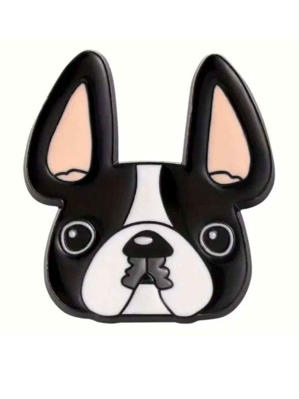 Dog Pin Boston Terrier Brooch Bag Enamel Badge Backpack Frenchie Cute Puppy Fun